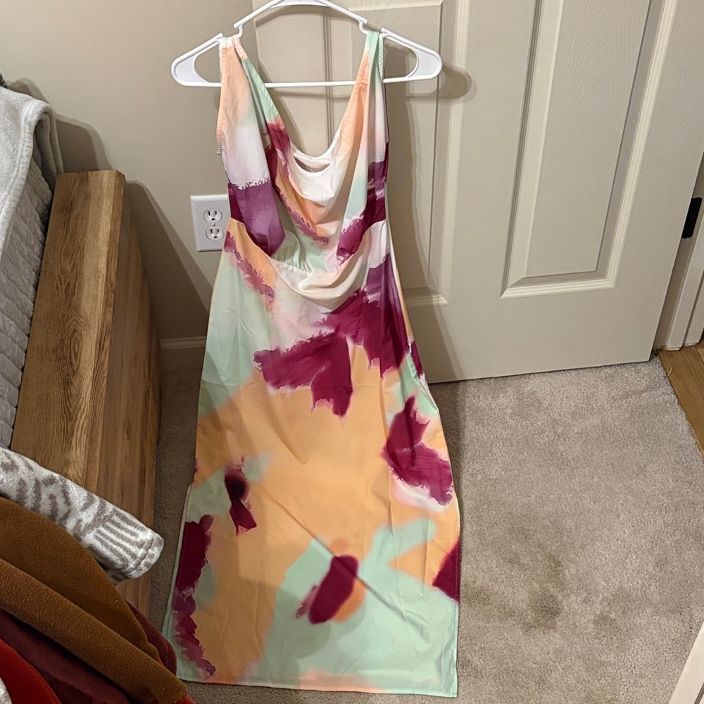 Elegant Multicolor Women's Dress